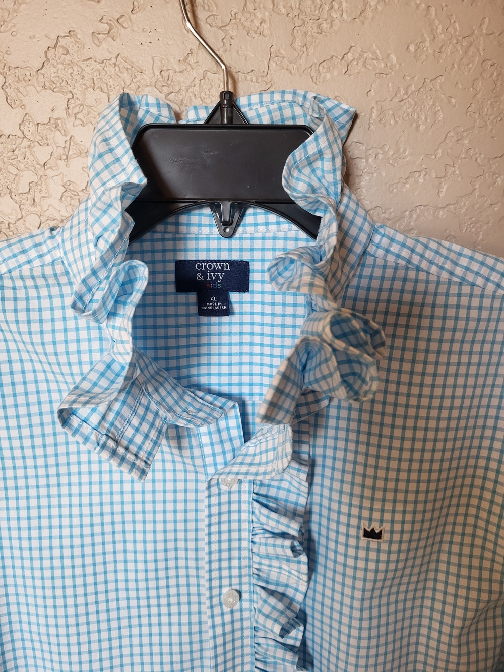 Upcycled Custom Ruffle Shirt